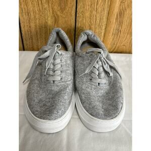 206 Collective Mark Men's Gray Lace-Up Sneakers Size 11 Casual Comfort Fabric